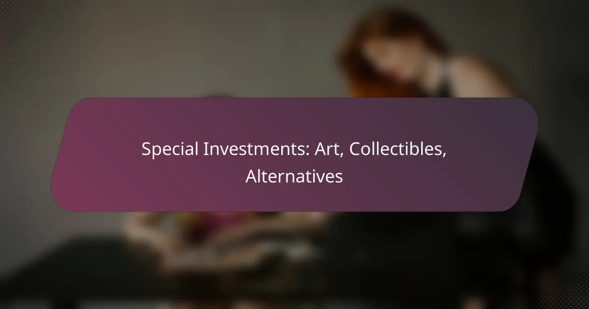 Special Investments: Art, Collectibles, Alternatives